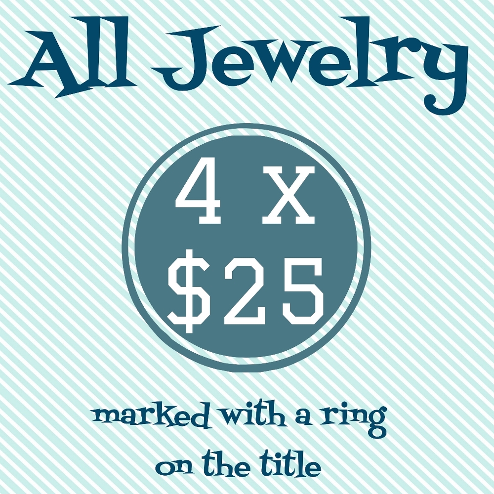 Jewelry 4x $25